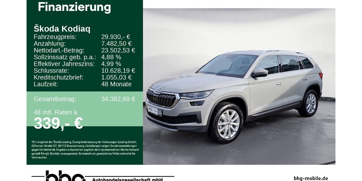 Skoda Kodiaq 71.203 km 26.690 &euro; Ettlingen 76275