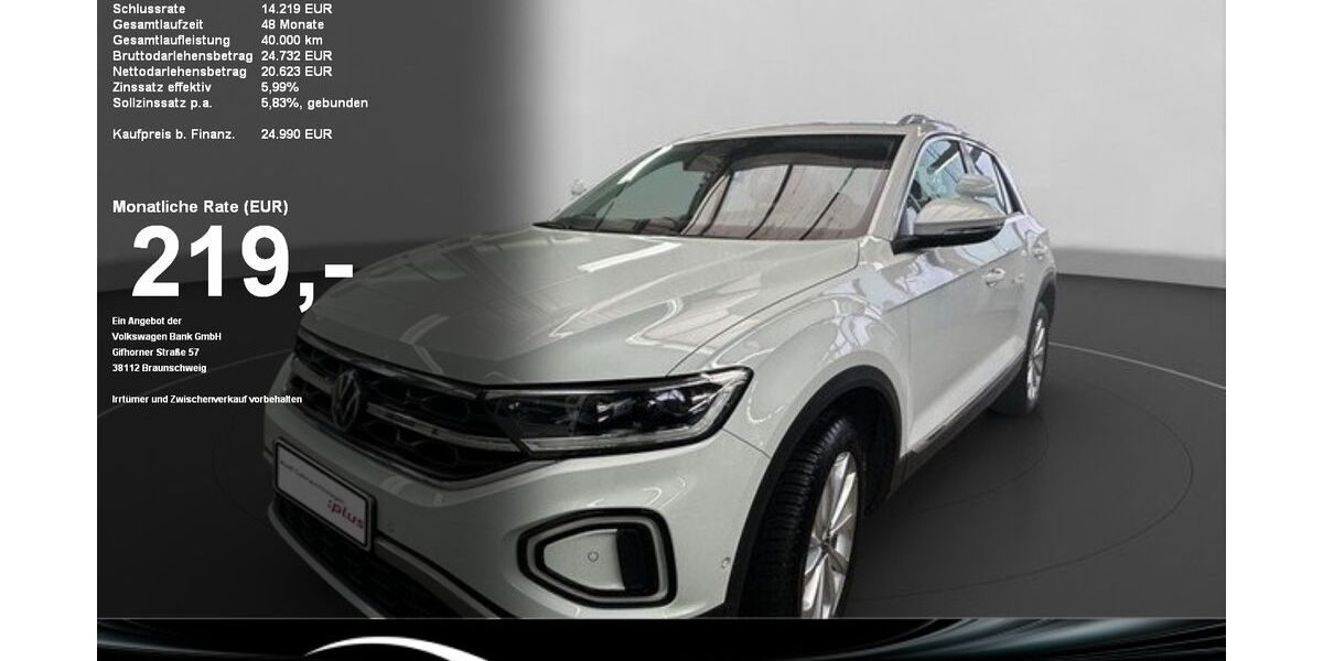 VW T-Roc 40.161 km 24.990 &euro; Baden-Baden 76530