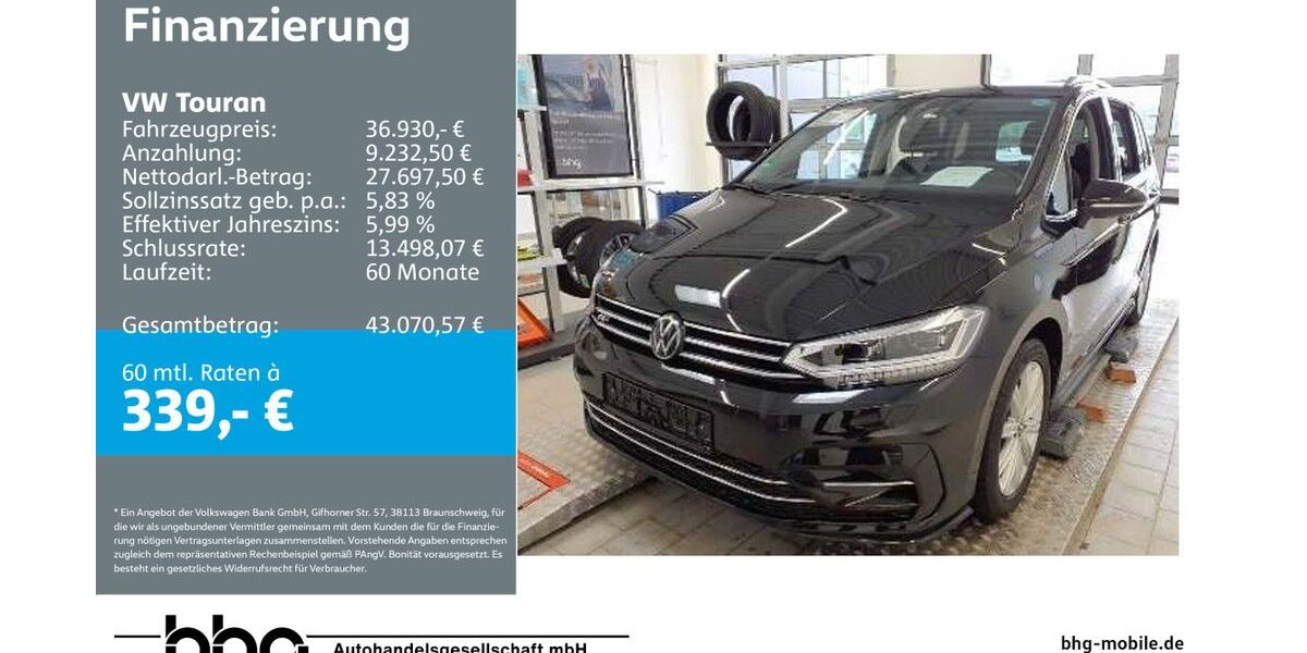 VW Touran 6.006 km 36.460 &euro; Durmersheim 76448