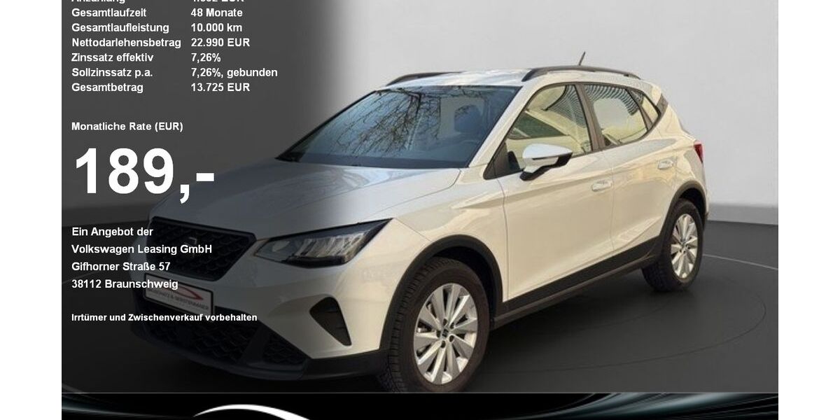 Seat Arona 16.867 km 21.230 &euro; Baden-Baden 76530