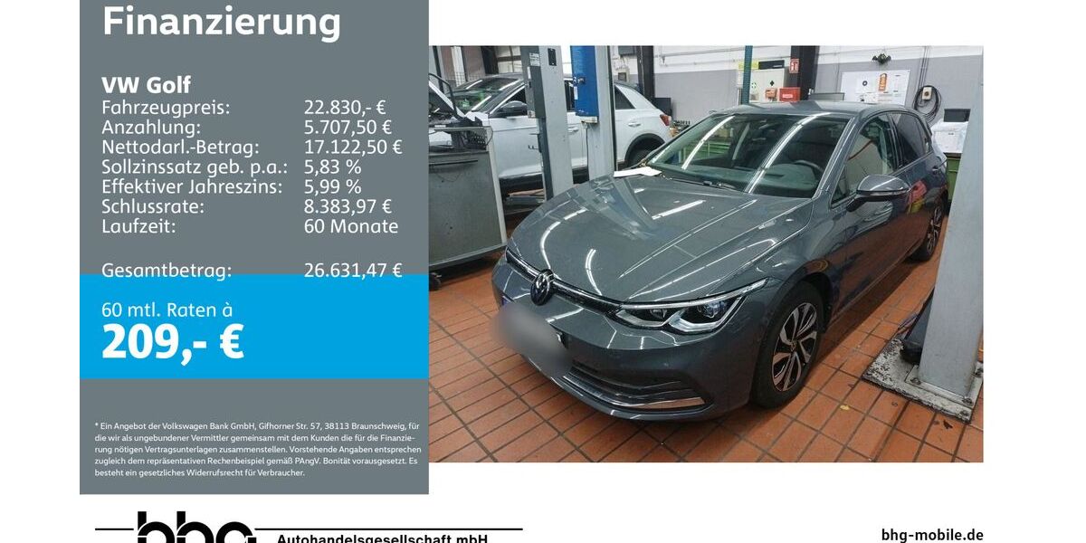 VW Golf 39.730 km 22.830 &euro; Bühl 77815