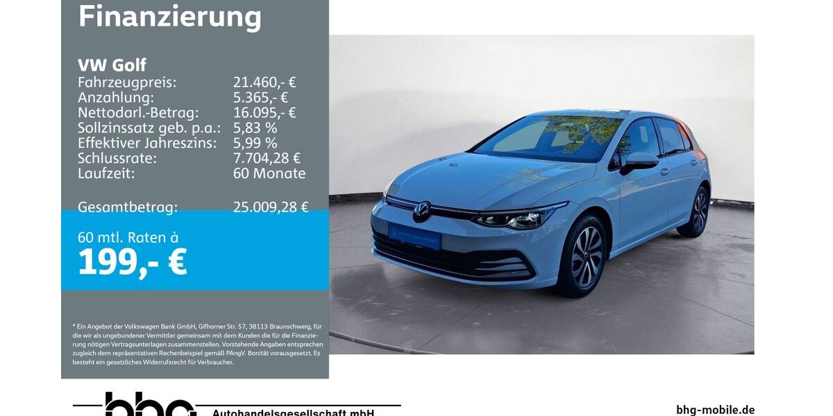 VW Golf 41.517 km 21.460 &euro; Bühl 77815