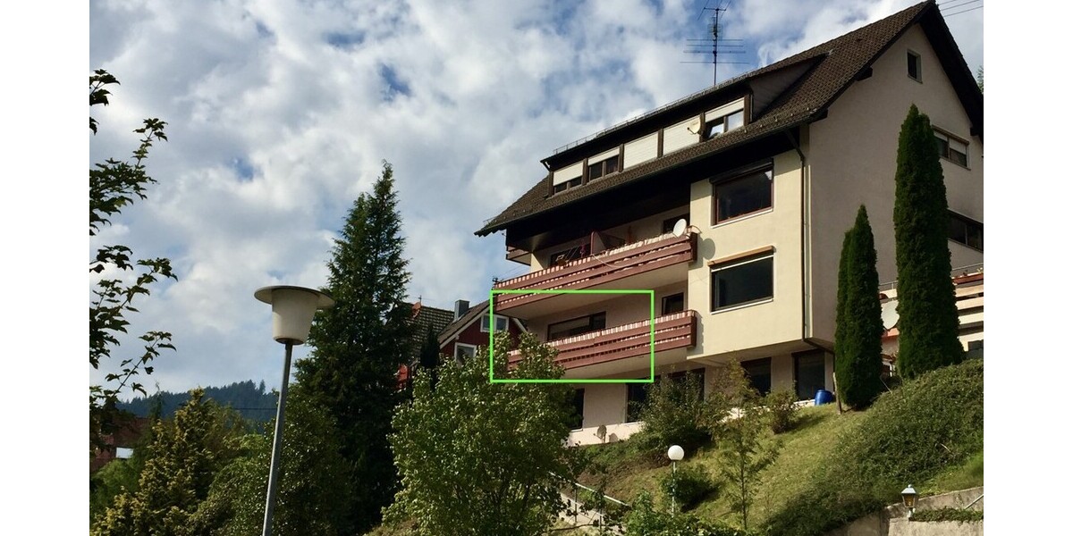 Ruhige Renovierte 2 Zimmer Wohnung - Etagenwohnung Bad Wildbad Sommerberg | Angebot:26660109