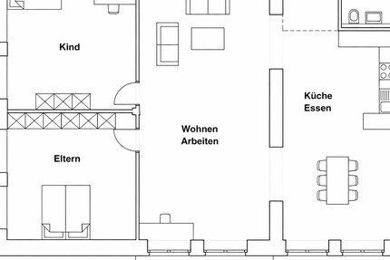 Frisch saniert: Stilvolle Wohnung mit Terrasse und Stellplatz - Wohnung Muggensturm | Angebot:25907015
