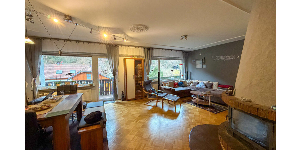 125 m² Kapitalanlage in Bad Wildbad – deutlich unter Markt vermietet Garage Kamin Balkon - Etagenwohnung Bad Wildbad Calmbach | Angebot:26888625
