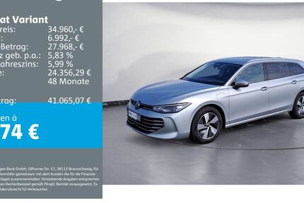 VW Passat Variant 25.420 km 34.460 &euro; Ettlingen 76275