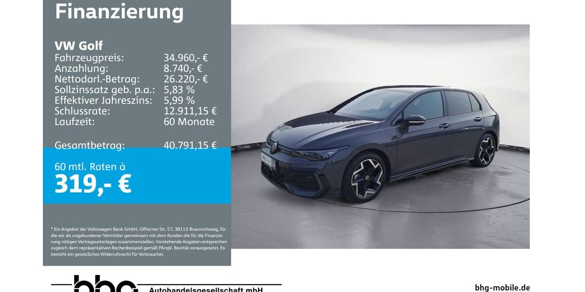 VW Golf 16.834 km 32.790 &euro; Ettlingen 76275