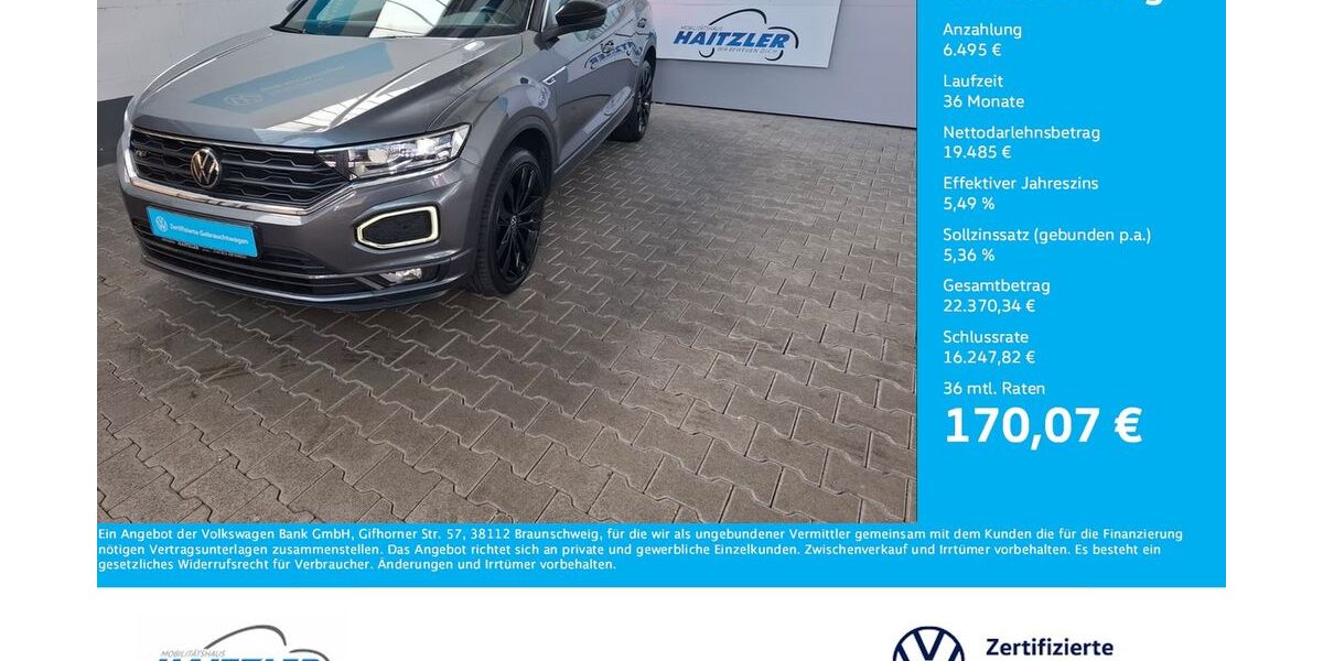 VW T-Roc 78.000 km 25.980 &euro; Gernsbach 76593