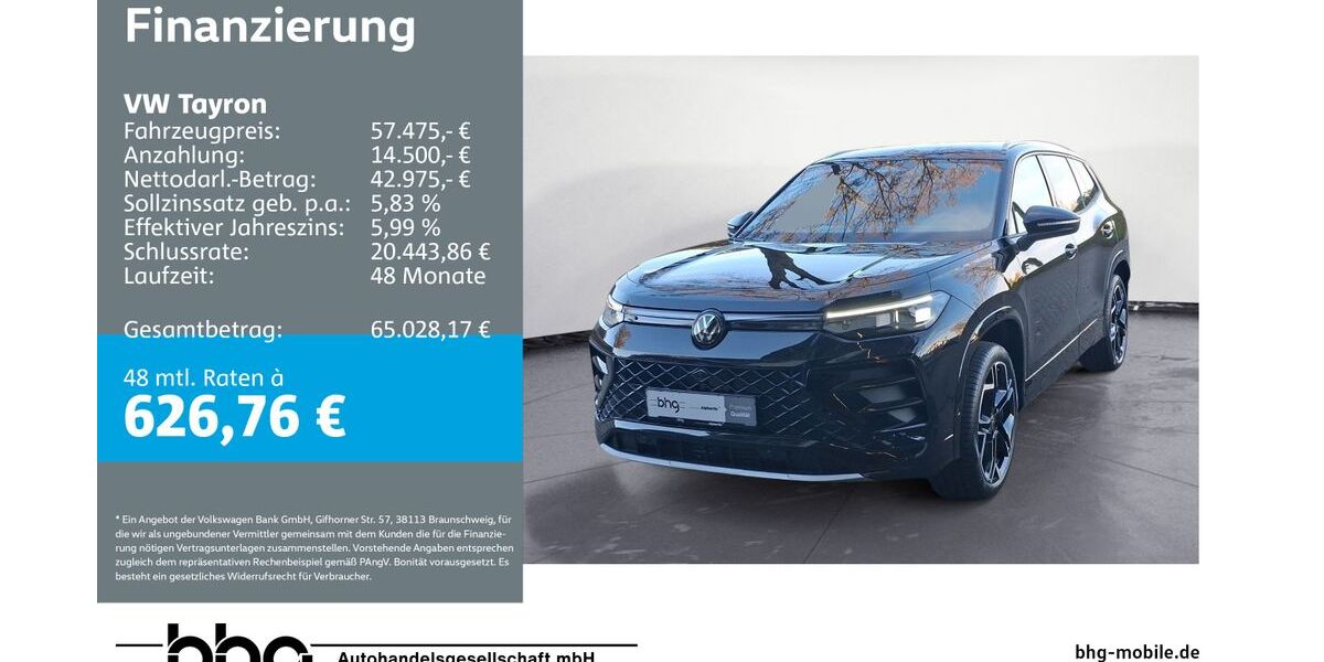 VW Tayron 4.745 km 56.945 &euro; Bühl 77815