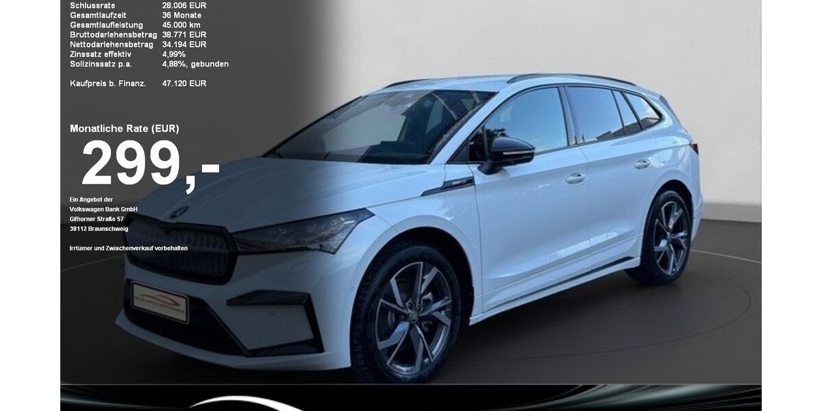 Skoda Enyaq 13.342 km 47.120 &euro; Baden-Baden 76530