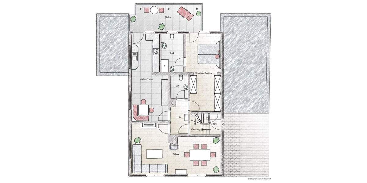 Etagenwohnung Gernsbach Staufenberg - 2 Zimmer, 97 m&sup2;, 249.000&euro; | Angebot:25730826