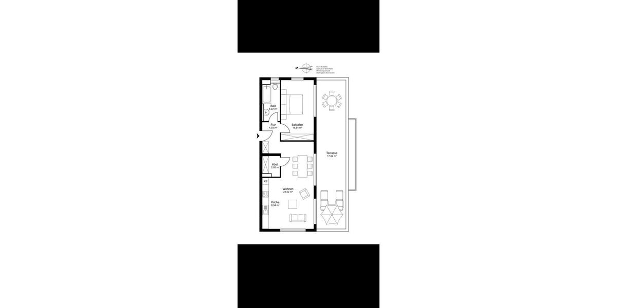 Einfamilienhaus Rastatt - 2.5 Zimmer, 80 m&sup2;, 1.160&euro; | Angebot:26632651
