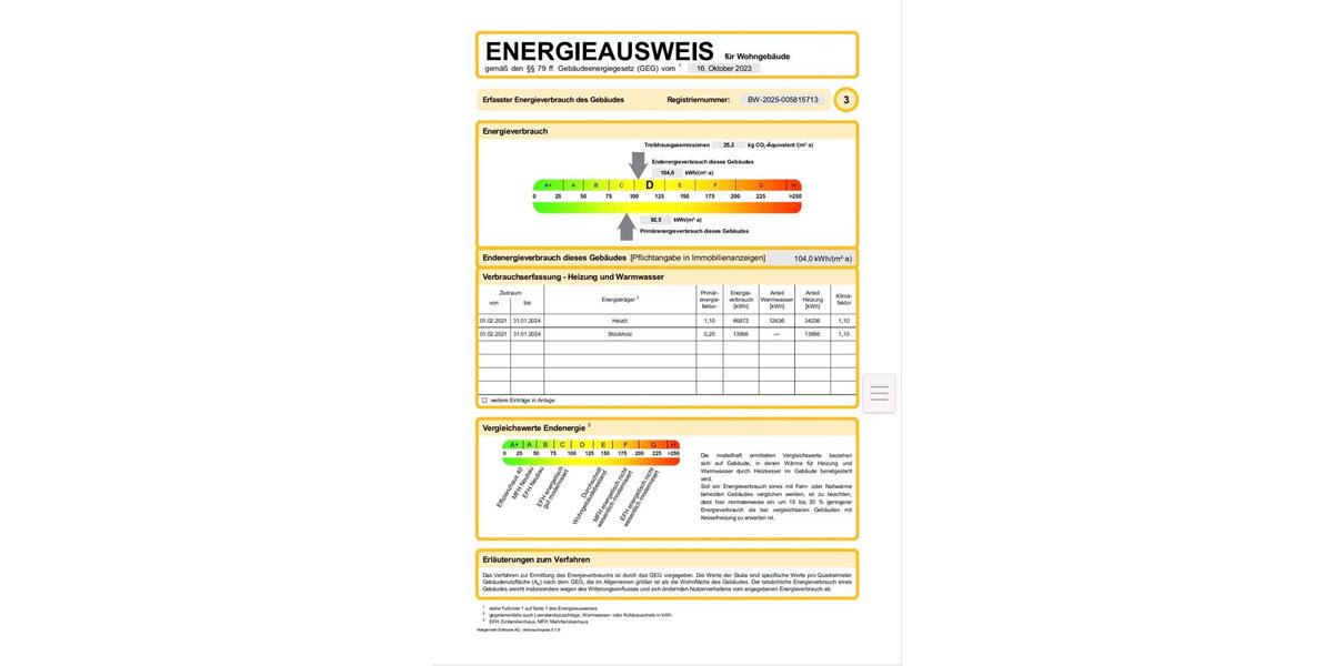 Doppelhaushälfte Baden-Baden Lichtental - 4 Zimmer, 156 m&sup2;, 499.000&euro; | Angebot:25945603