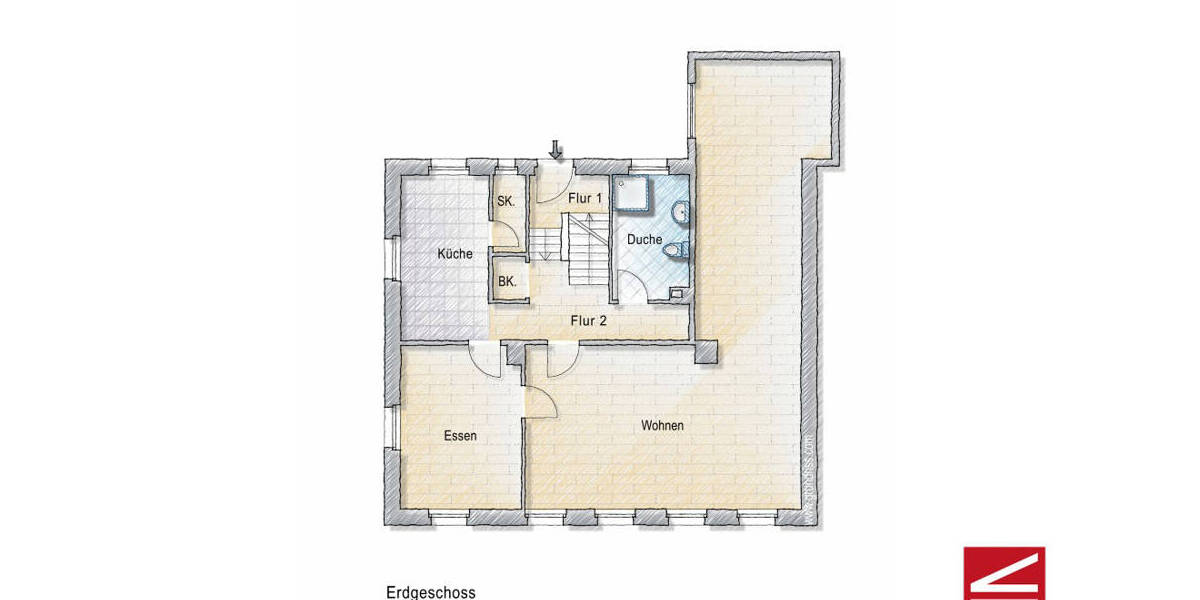 Einfamilienhaus Baden-Baden Weststadt - 9 Zimmer, 192 m&sup2;, 598.000&euro; | Angebot:25692844