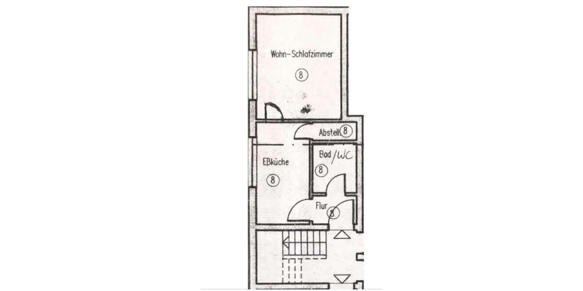 Erdgeschoßwohnung Hagenbach - 1 Zimmer, 40 m&sup2;, 440&euro; | Angebot:25236358