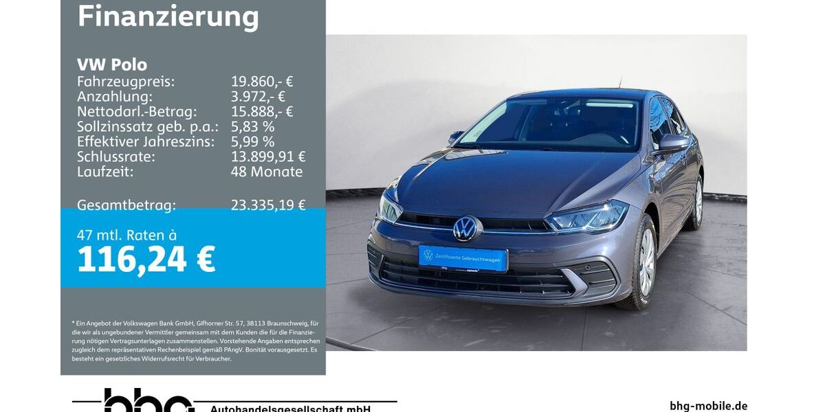 VW Polo 6.961 km 19.460 &euro; Bühl 77815