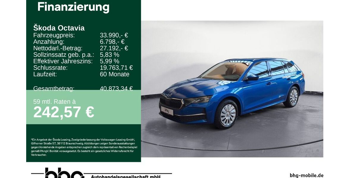 Skoda Octavia 5.866 km 33.990 &euro; Ettlingen 76275