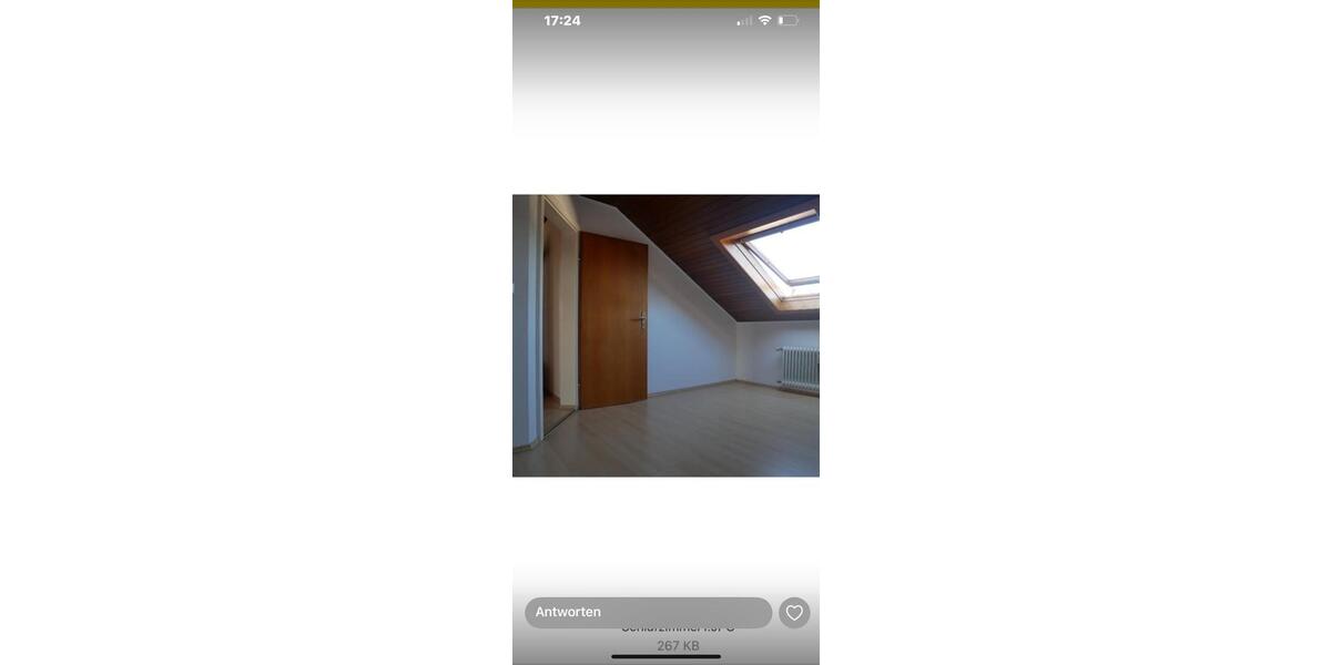 Dachgeschoßwohnung Rastatt - 2 Zimmer, 63 m&sup2;, 620&euro; | Angebot:25231304