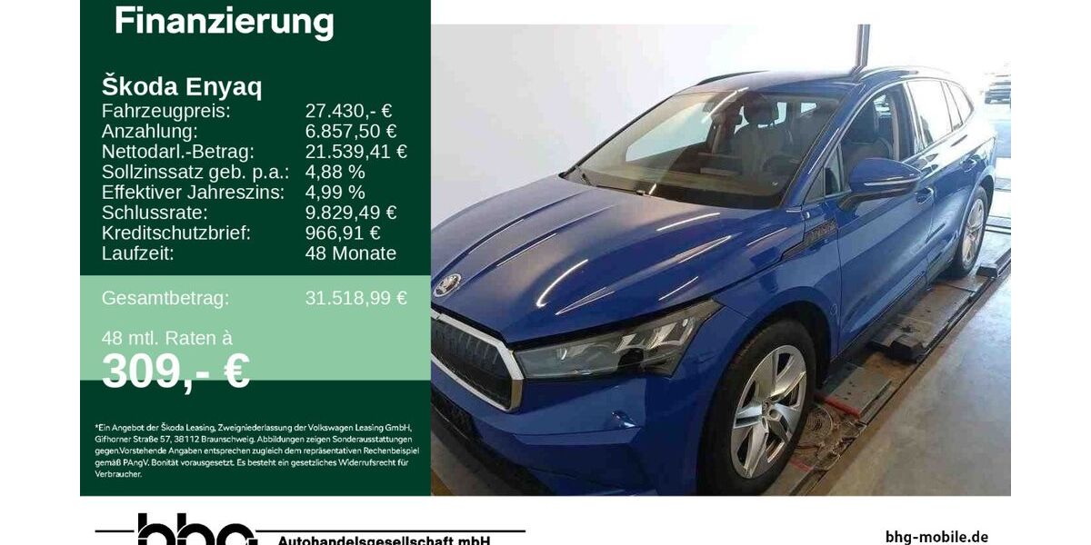 Skoda Enyaq 24.364 km 27.430 &euro; Ettlingen 76275