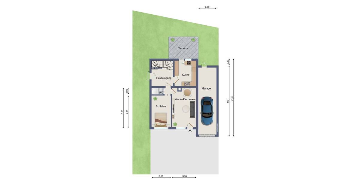 Einfamilienhaus Gaggenau - 4 Zimmer, 125 m&sup2;, 395.000&euro; | Angebot:25676068