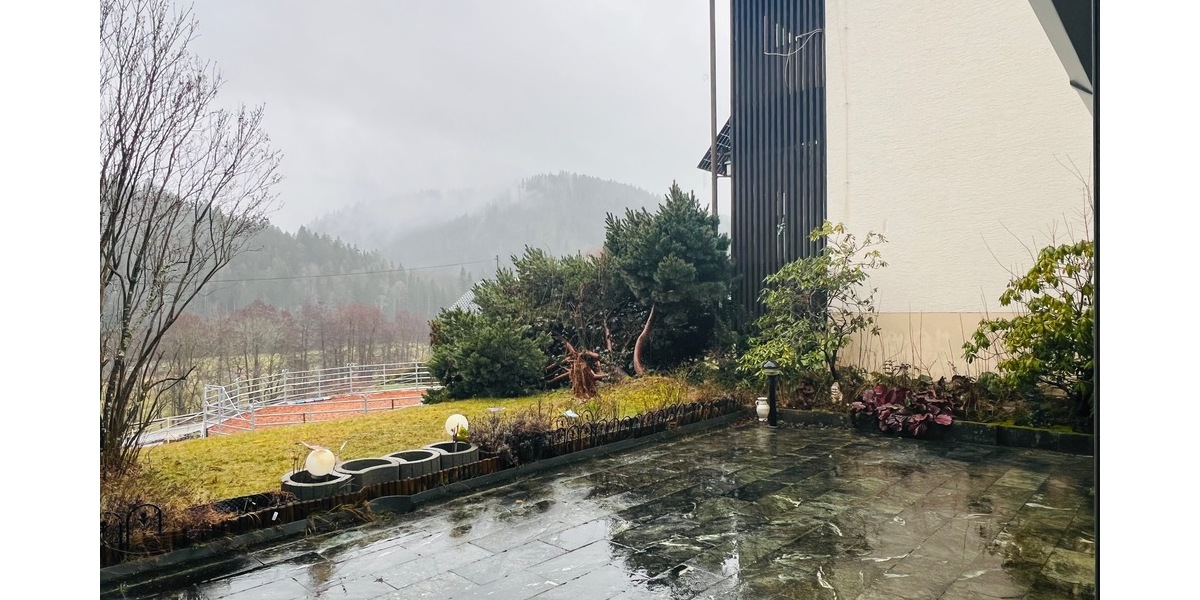 Souterrainwohnung mit Sonnenterrasse und eigenem Pool-Rohbau in Bad-Wildbad – Christophshof - Erdgeschoßwohnung Bad-Wildbad Christophshof Wildbad Christophshof | Angebot:25283357