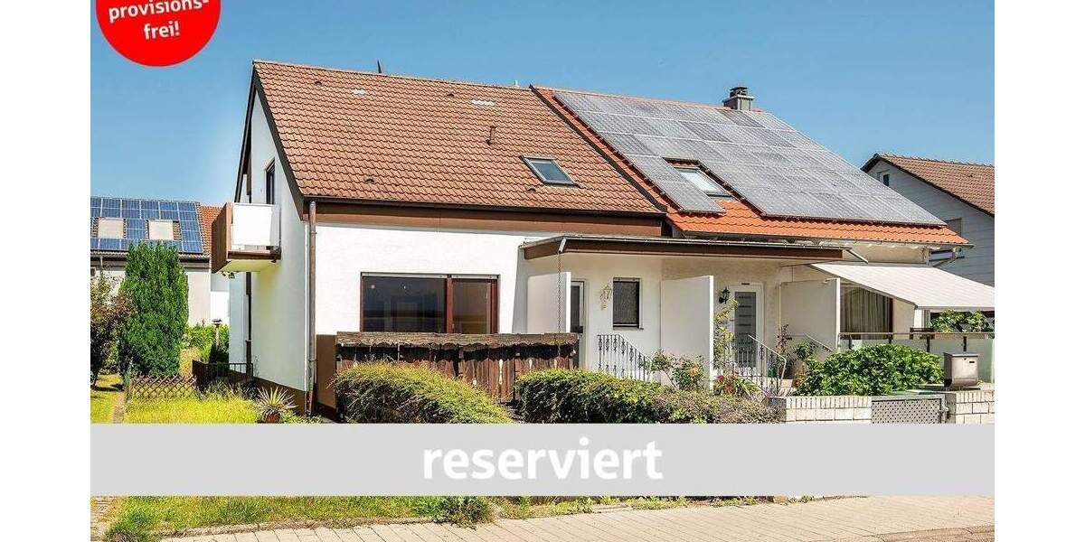 Doppelhaushälfte Ettlingen / Spessart Spessart - 4 Zimmer, 112 m&sup2;, 374.000&euro; | Angebot:25663828