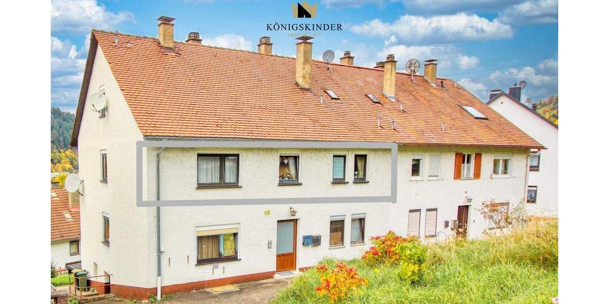 Etagenwohnung Gernsbach Obertsrot - 4 Zimmer, 82 m&sup2;, 195.000&euro; | Angebot:25732755