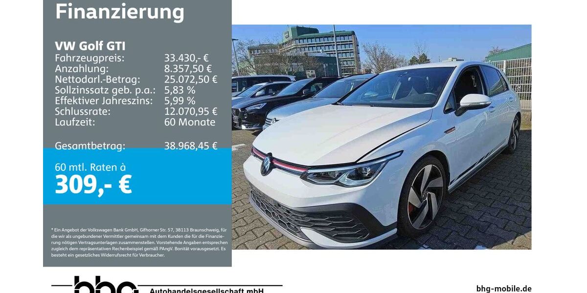 VW Golf 47.215 km 33.430 &euro; Durmersheim 76448