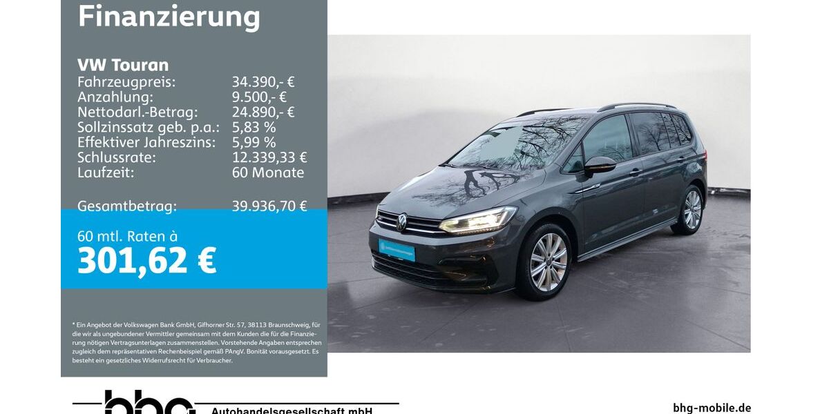 VW Touran 27.043 km 33.890 &euro; Bühl 77815