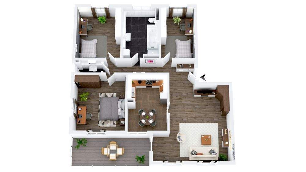 Etagenwohnung Rastatt - 4 Zimmer, 122 m&sup2;, 1.342&euro; | Angebot:25688161