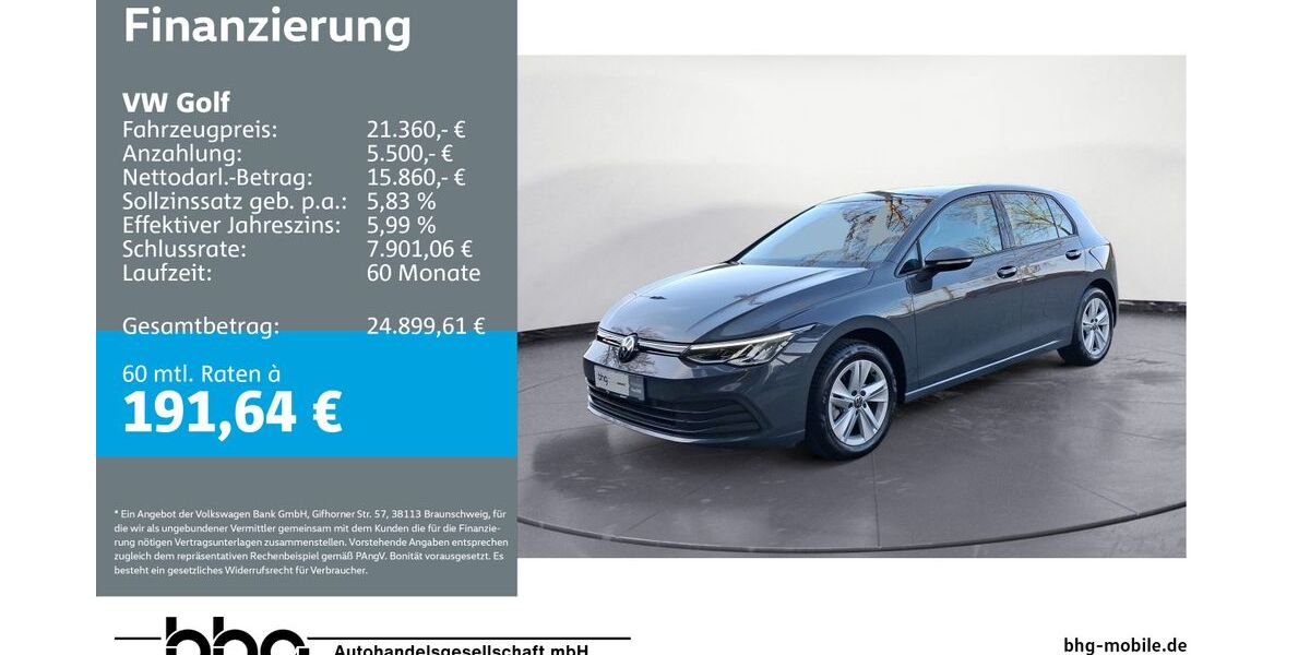 VW Golf 41.981 km 20.860 &euro; Bühl 77815