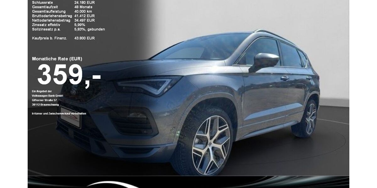 Seat Ateca 21.675 km 32.800 &euro; Gaggenau 76571