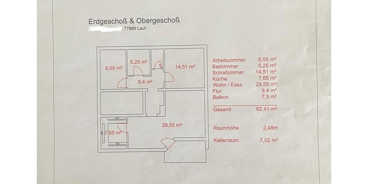 Etagenwohnung Lauf - 3 Zimmer, 82 m&sup2;, 845&euro; | Angebot:25990805
