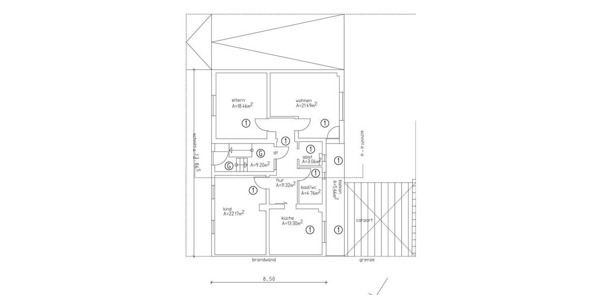Etagenwohnung Marxzell Pfaffenrot - 3 Zimmer, 100 m&sup2;, 269.000&euro; | Angebot:25815359