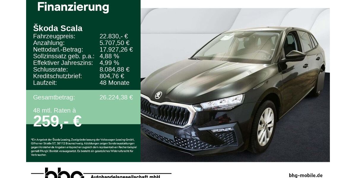 Skoda Scala 24.302 km 22.830 &euro; Bühl 77815