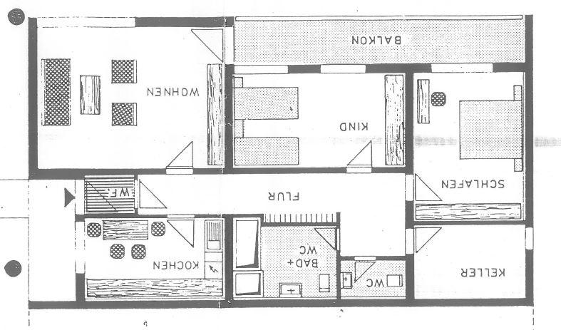 Etagenwohnung Baden-Baden Balg - 3 Zimmer, 104 m&sup2;, 309.000&euro; | Angebot:27143498