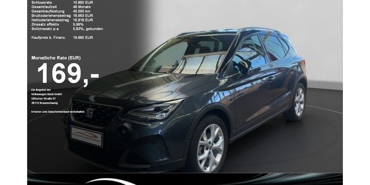 Seat Arona 45.912 km 19.460 &euro; Baden-Baden 76530