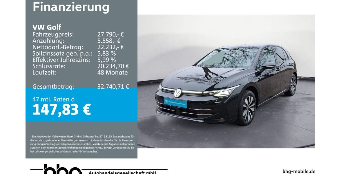 VW Golf 11.366 km 27.790 &euro; Bühl 77815