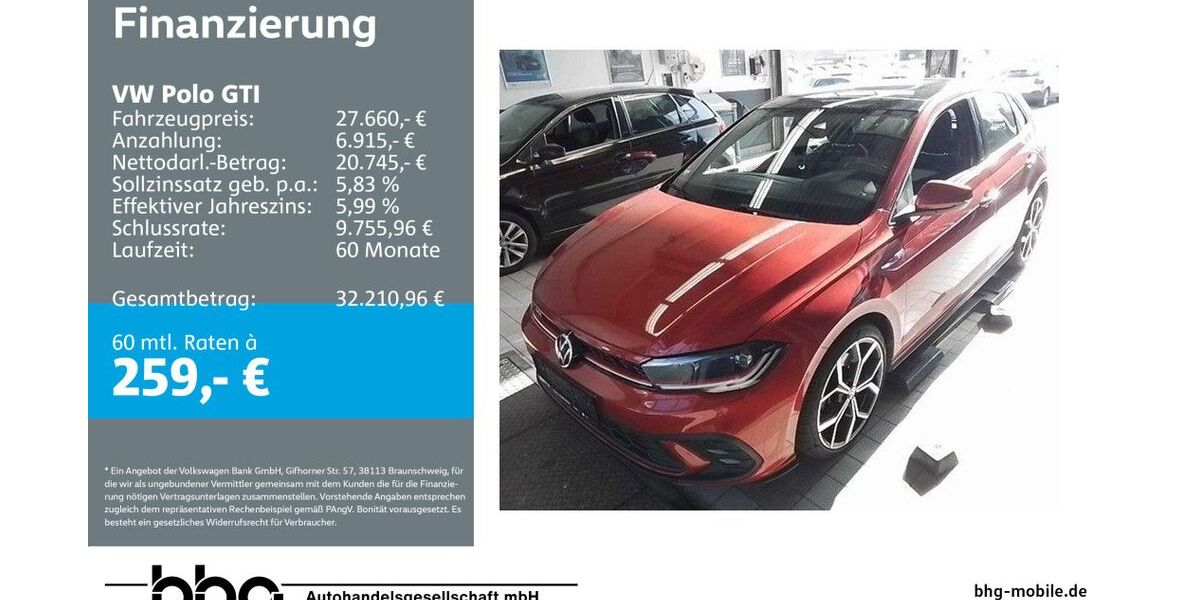 VW Polo 20.768 km 26.860 &euro; Bühl 77815