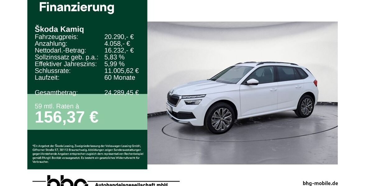 Skoda Kamiq 78.203 km 19.590 &euro; Ettlingen 76275