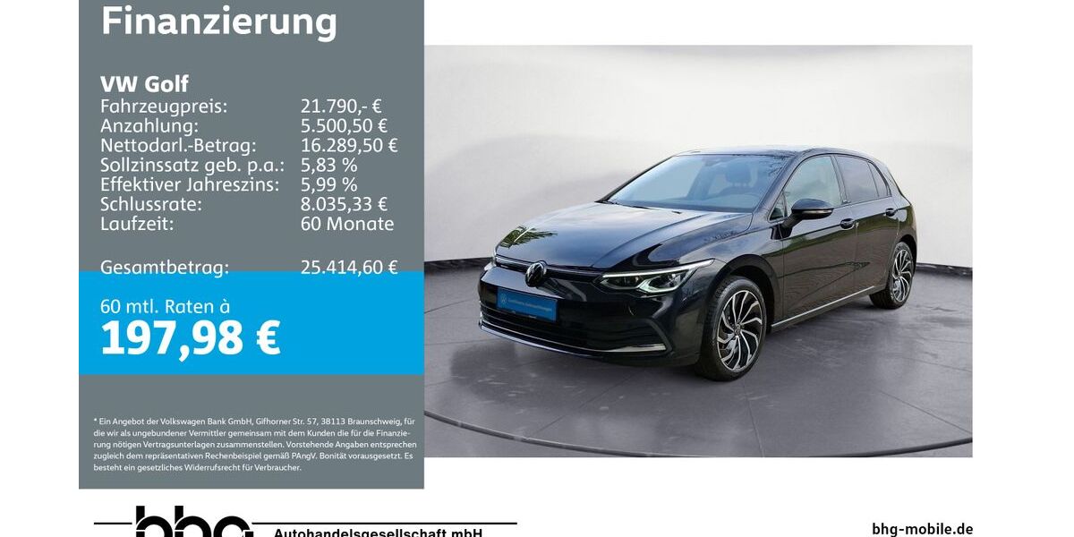VW Golf 101.470 km 21.790 &euro; Bühl 77815