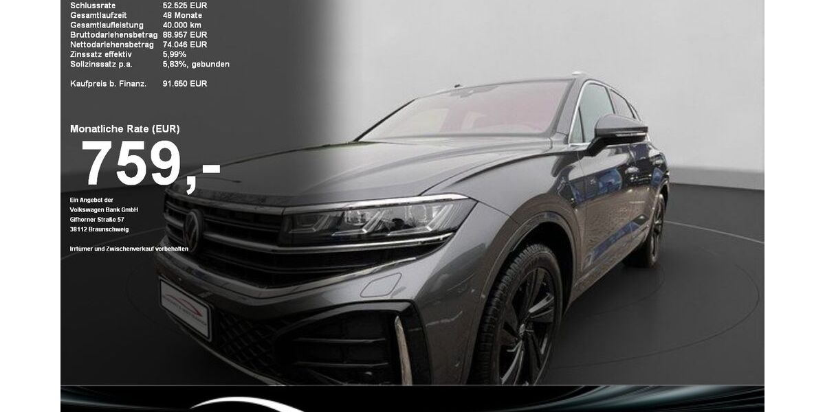 VW Touareg 18.841 km 79.910 &euro; Baden-Baden 76530