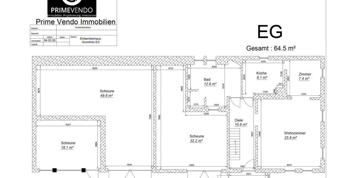 Bauernhaus, Landhaus Marxzell Burbach - 4 Zimmer, 117 m&sup2;, 275.000&euro; | Angebot:25970883