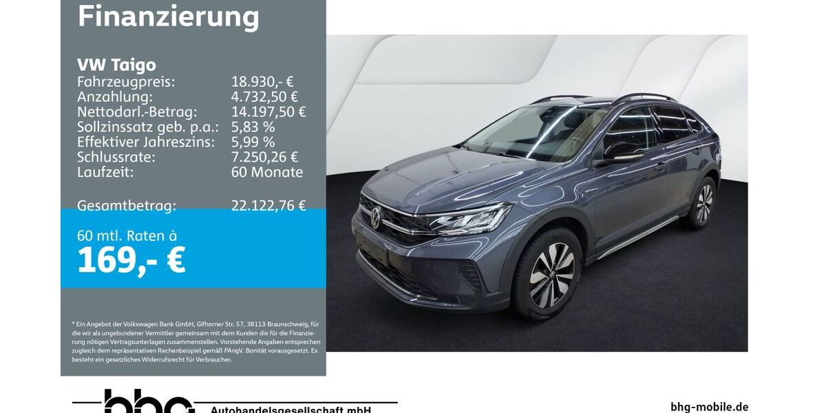 VW Taigo 27.156 km 18.260 &euro; Ettlingen 76275