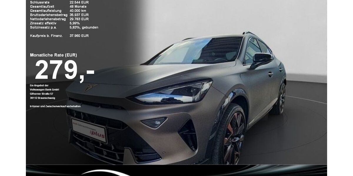 Cupra Formentor 16.089 km 36.850 &euro; Baden-Baden 76530