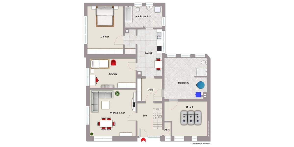 Mehrfamilienhaus, Wohnhaus Marxzell / Burbach Burbach - 7 Zimmer, 209 m&sup2;, 299.500&euro; | Angebot:25814994