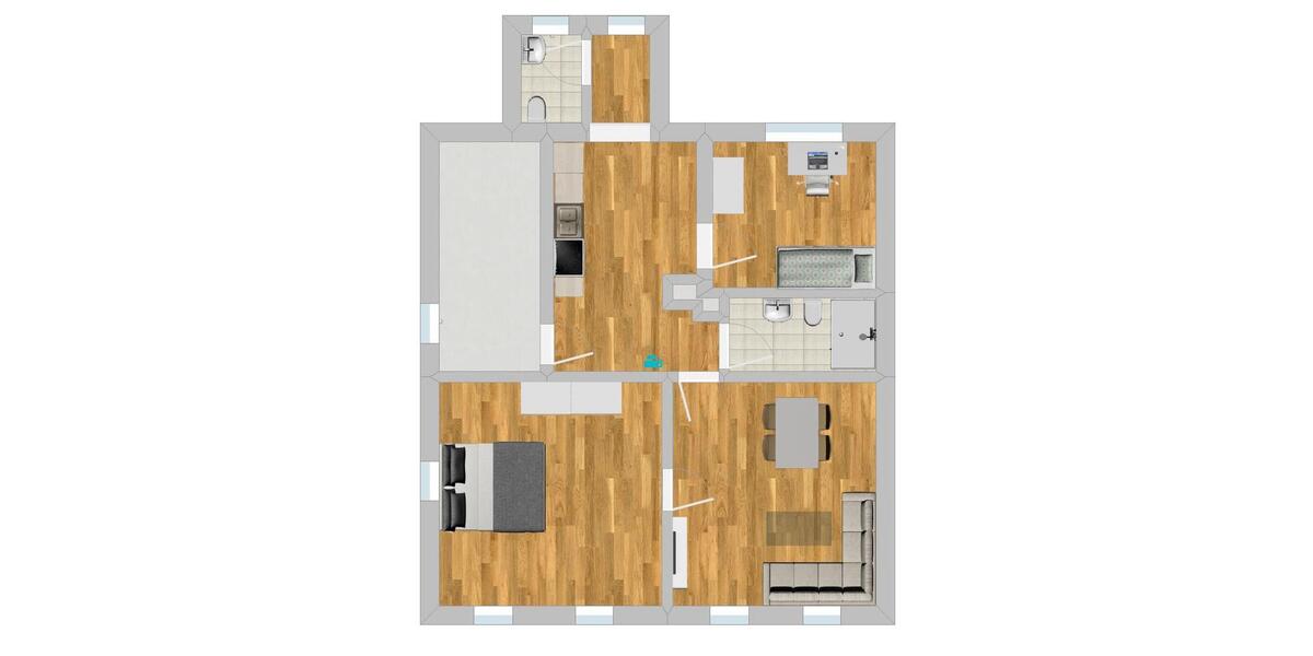 Etagenwohnung Karlsbad - 3 Zimmer, 75 m&sup2;, 955&euro; | Angebot:26648273