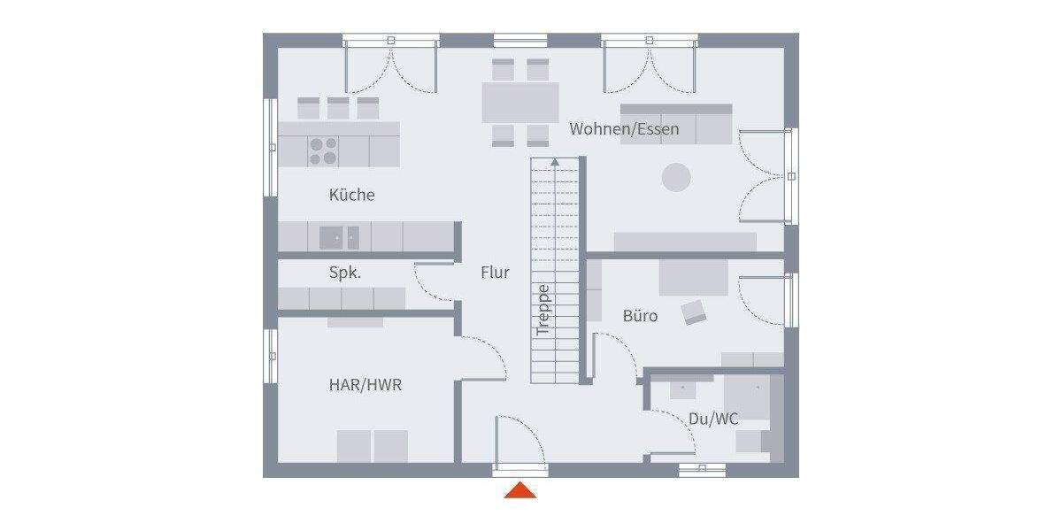 Einfamilienhaus Neuenbürg Arnbach - 5 Zimmer, 154 m&sup2;, 657.900&euro; | Angebot:25687351