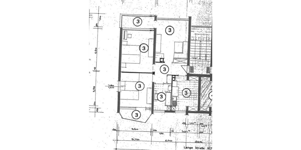 Etagenwohnung Baden-Baden Baden - 3 Zimmer, 73 m&sup2;, 235.000&euro; | Angebot:25943097