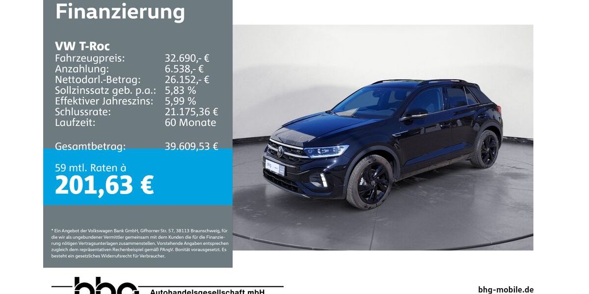 VW T-Roc 16.303 km 29.890 &euro; Durmersheim 76448